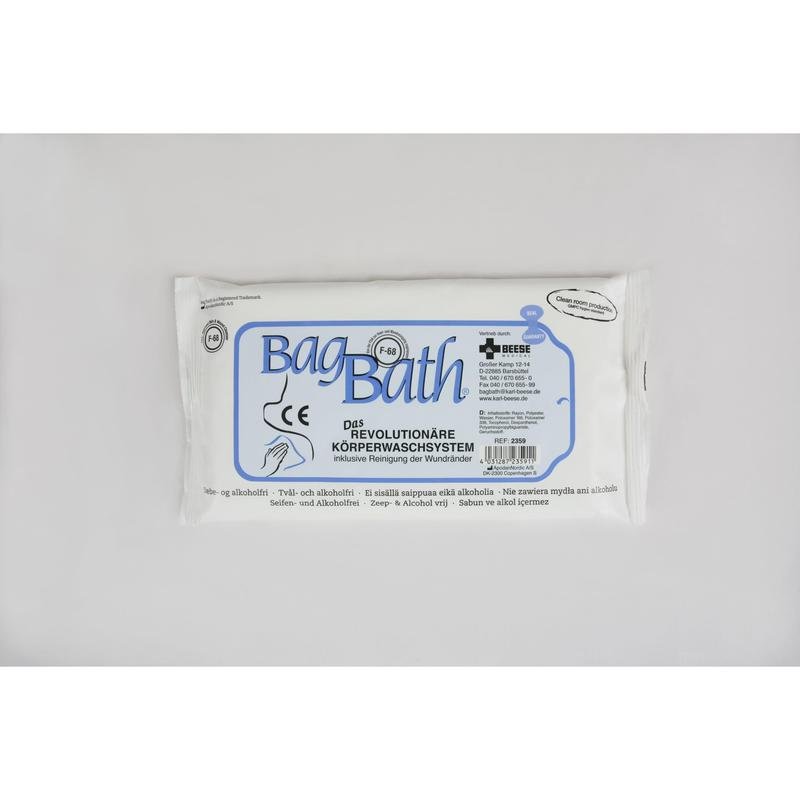 Σύστημα πλυσίματος σώματος BagBath® | Συσκευασία (8 τεμάχια)