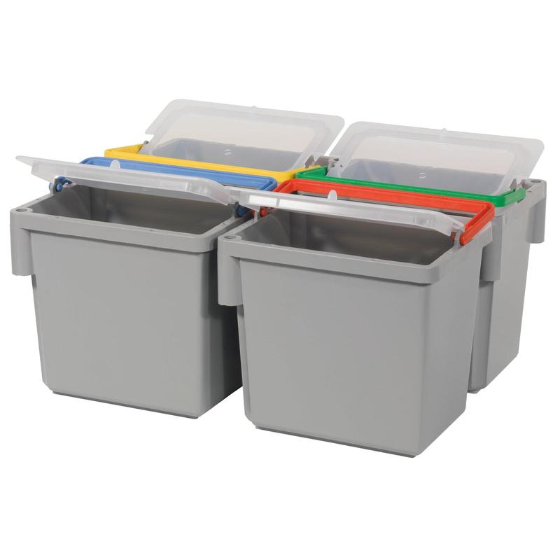 Αριθμητικό καπάκι για περιστρεφόμενο κουβά 4 L, διαφανές | Συσκευασία (1 τεμάχιο)