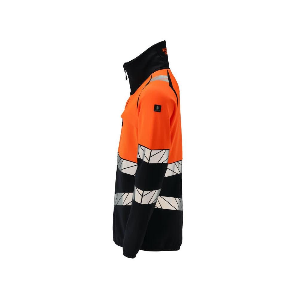 Πουλόβερ φλις με μπουφάν microfleece με φερμουάρ