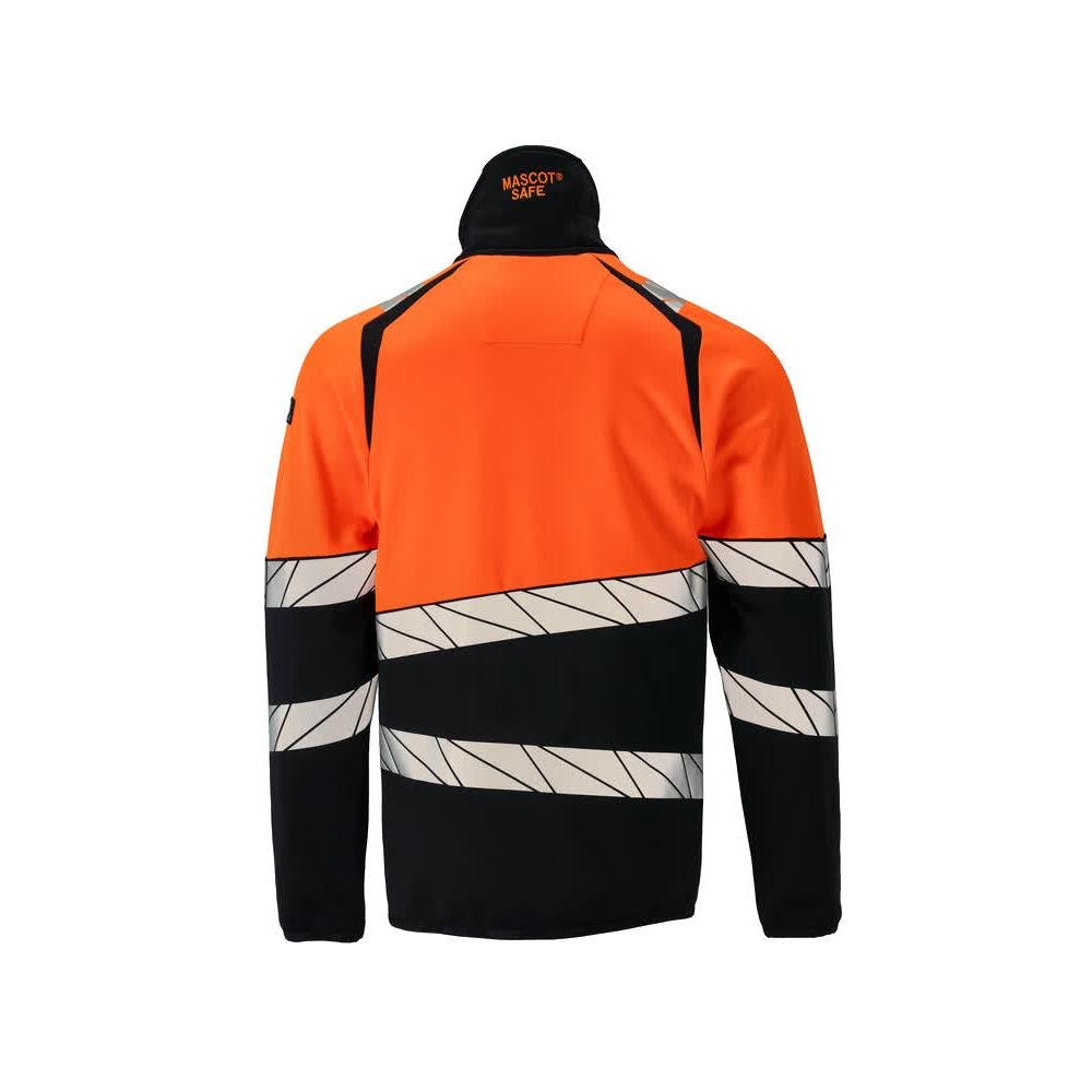 Πουλόβερ φλις με μπουφάν microfleece με φερμουάρ