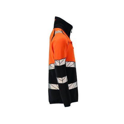 Πουλόβερ φλις με μπουφάν microfleece με φερμουάρ