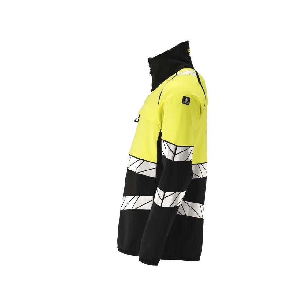 Πουλόβερ φλις με μπουφάν microfleece με φερμουάρ