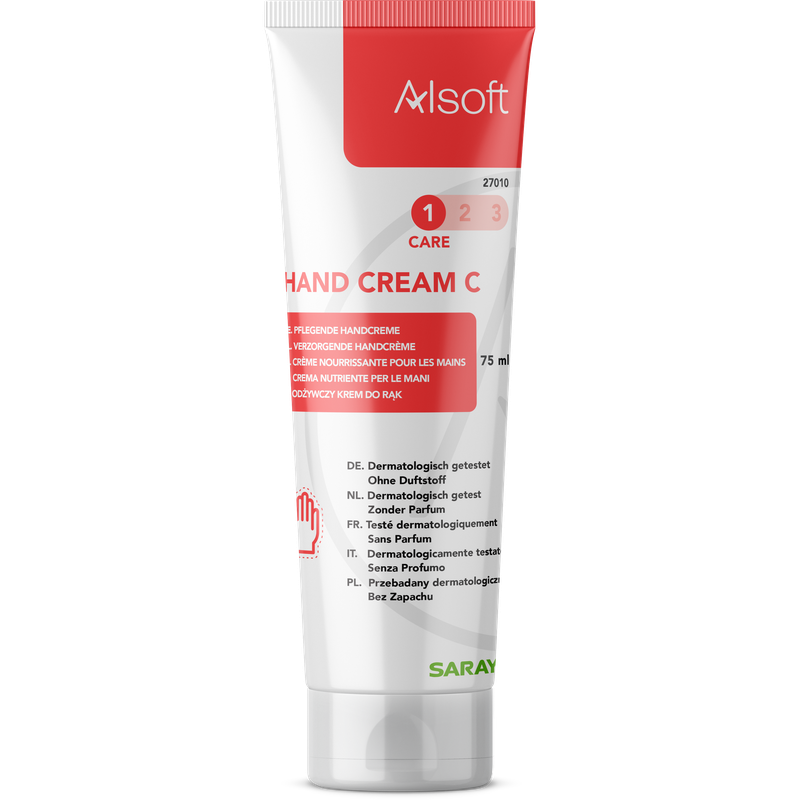 Saraya Alsoft Κρέμα Χεριών C – Care