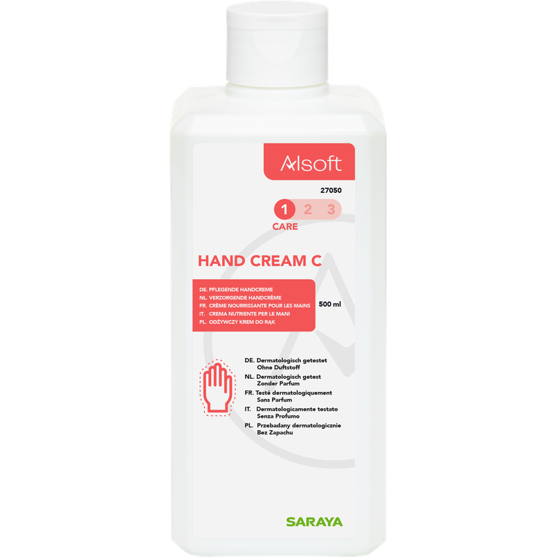 Saraya Alsoft Κρέμα Χεριών C – Care
