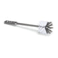 Η βούρτσα για ποτήρια και φλιτζάνια Nölle Profi Brush (30 cm, με τρίχες από PP και νάιλον) από την Nölle Profi Brush Bürsten- & Pinseltechnik e.K. με γκρι λαβή και λευκές/σκούρο γκρι τρίχες απεικονίζεται σε λευκό φόντο.