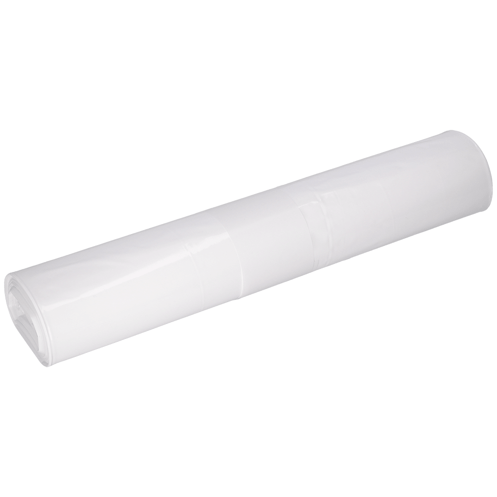 Ένα τυλιγμένο φύλλο λευκού EMIL DEISS KG (GmbH + Co.) DEISS 36512 (630x850x0,02 mm, 40 τεμάχια/ρολό) βρίσκεται σε ένα μονόχρωμο, φωτεινό φόντο.