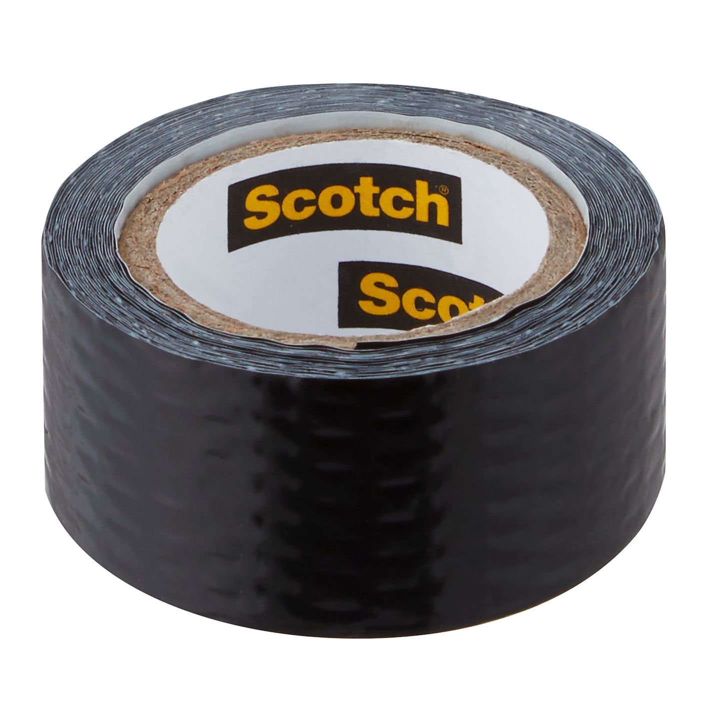 Abgebildet ist eine aufrecht stehende Rolle Scotch® Extremium™ Universal-Klebeband (3 m x 19 mm) mit einem Pappkern. Das Innenetikett trägt den Markennamen der 3M Deutschland GmbH in gelber Farbe auf schwarzem Hintergrund.