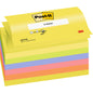 Μια στοίβα από Post-it® Super Sticky Z-Notes Promotion (76x127 mm, 100 φύλλα/μπλοκ, 6 μπλοκ, διάφορα νέον χρώματα) από την 3M Deutschland GmbH - ιδανικό για το γραφείο. Με πιστοποίηση PEFC (SGSCH-PEFC-COC-110078).