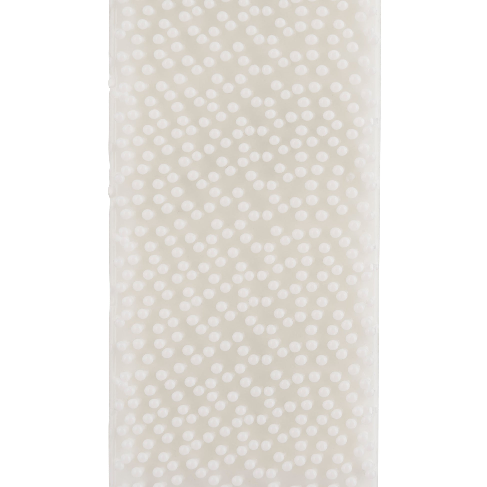 Eine Nahaufnahme einer weißen Fläche mit gleichmäßig verteilten runden Unebenheiten, ideal für klebefreie Bildaufhängung mit kleinen weißen Command™ Bilder-Montage Strips S 17202 von 3M Deutschland GmbH - Bilder aufhängen ohne Bohren.