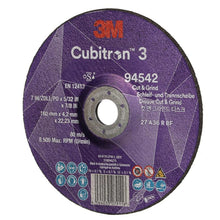 Δίσκος λείανσης 3M™ Cubitron™ 3 Cut and Grind, 94542, 36+, T27, 180 mm x 4,2 mm x 22,23 mm, EN, 10/συσκευασία, 20 τεμάχια/PU | Συσκευασία (10 τεμάχια)