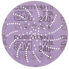 Δίσκος φιλμ 3M Xtract™ Cubitron™ II 775L, 125 mm, 240+, πολλαπλών οπών | Συσκευασία (50 τεμάχια)