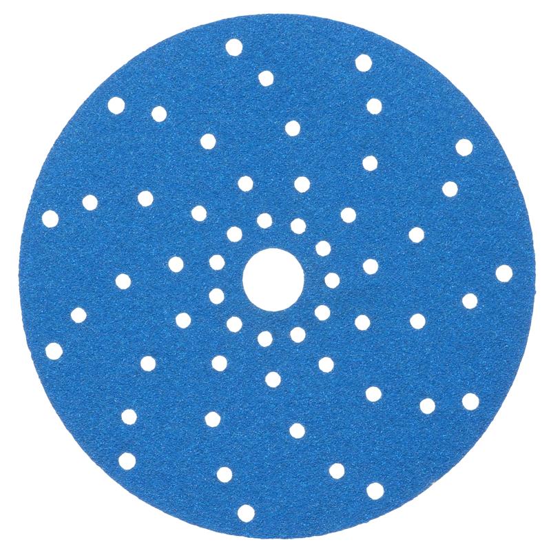 3M™ Hookit™ Μπλε δίσκος λείανσης Multihole 325U, Blue, 150 mm, Multihole, 80, 51371 | Συσκευασία (1 τεμάχιο)