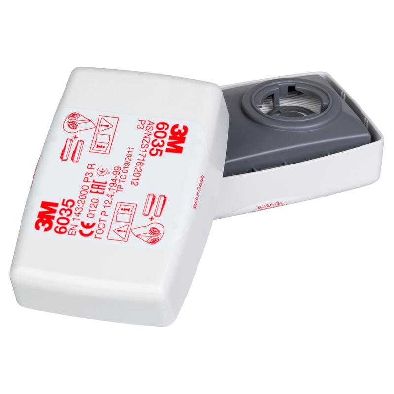 Φίλτρο σωματιδίων 3M™, P3 R 6035 | Συσκευασία (20 τεμάχια)