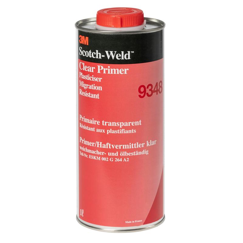 3M™ Primer με βάση το ακετόνη 9348, διαφανές, 1L | Δοχείο (1L)