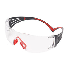 Γυαλιά ασφαλείας 3M™ SecureFit™ 400, Κόκκινοι/Γκρι κροταφοί, Scotchgard™ Αντιθαμβωτική/Αντι-γρατσουνισμένη επίστρωση (K&N), Διαφανής φακός, SF401SGAF-RED-EU | Συσκευασία (1 τεμάχιο)