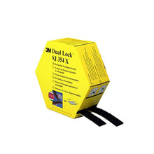 3M™ Dual Lock™ Flexible Snap Fastener SJ354 Series, SJ354X, Μαύρο, 25mm x 5m, 5,7mm, 40 Heads/cm², Indoor, Dispensing Box | Συσκευασία (1 τεμάχιο)