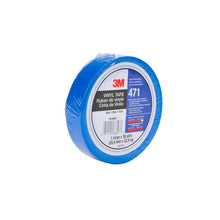 3M™ Soft PVC Tape 471, Blue, 9mm x 33m, 0,14mm, Individual Packed | Συσκευασία (1 ρολό)