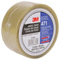3M™ Soft PVC Tape 471, Clear, 50mm x 33m, 0,14mm, Individual Packed | Συσκευασία (1 ρολό)