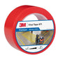 3M™ Soft PVC Tape 471, Red, 50mm x 33m, 0,14mm, Individual Packed | Συσκευασία (1 ρολό)