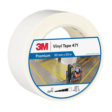3M™ Soft PVC Tape 471, Λευκή, 50mm x 33m, 0,14mm, Ατομική Συσκευασία | Συσκευασία (1 ρολό)