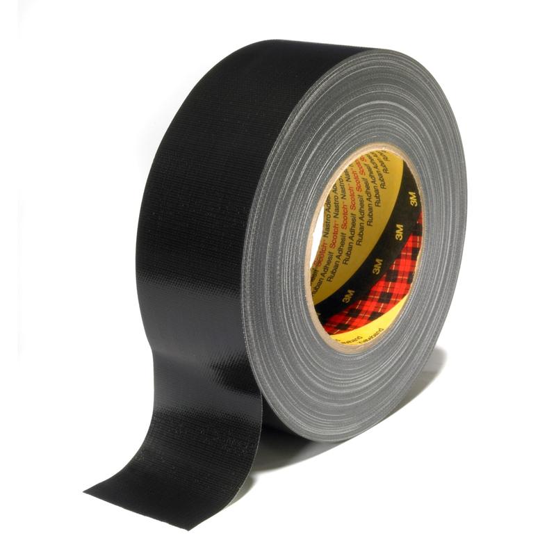 3M™ Fabric Adhesive Tape 389, Black - Duct Tape για ισχυρή πρόσφυση