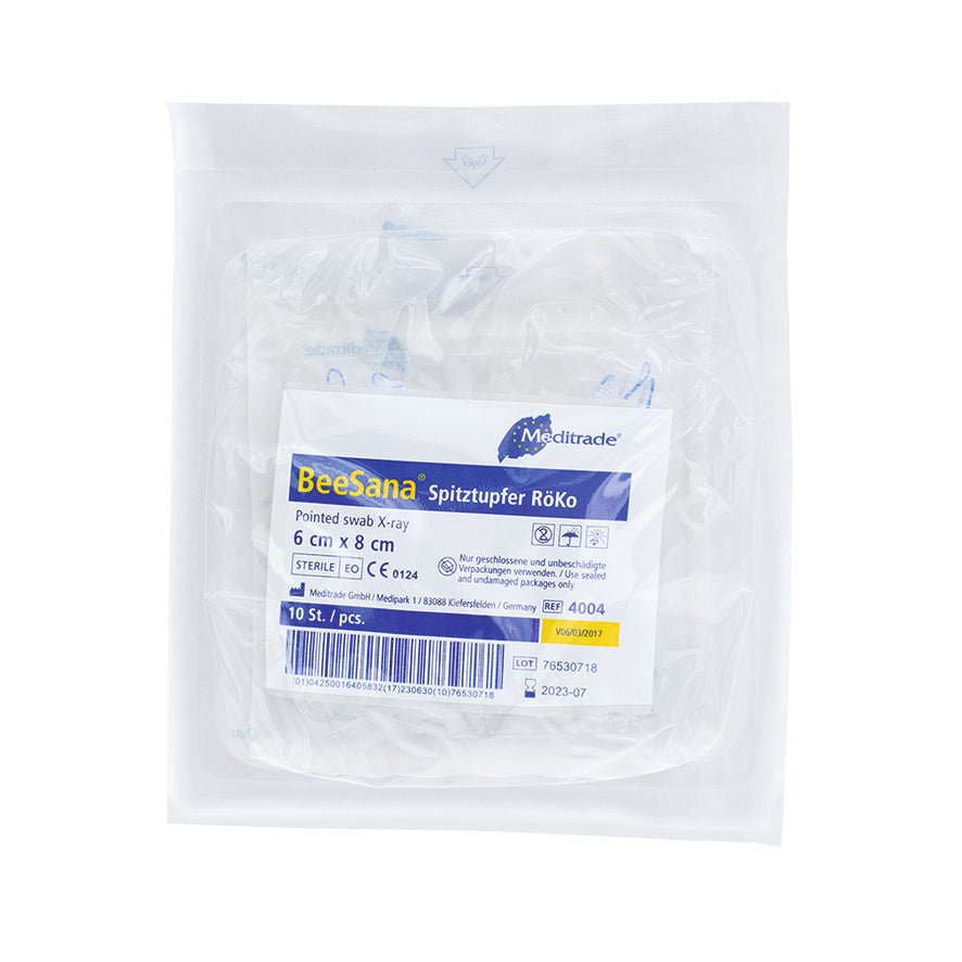 Μυτερή μπατονέτα BeeSana® VM 20, RöKo, αποστειρωμένη, 6 x 8 cm, μικρό | Συσκευασία (600 τεμάχια)