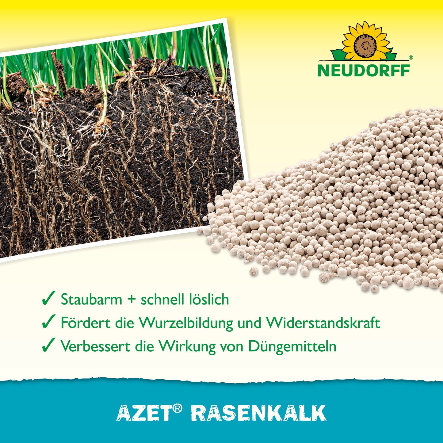 Azet γκαζόν ασβέστης