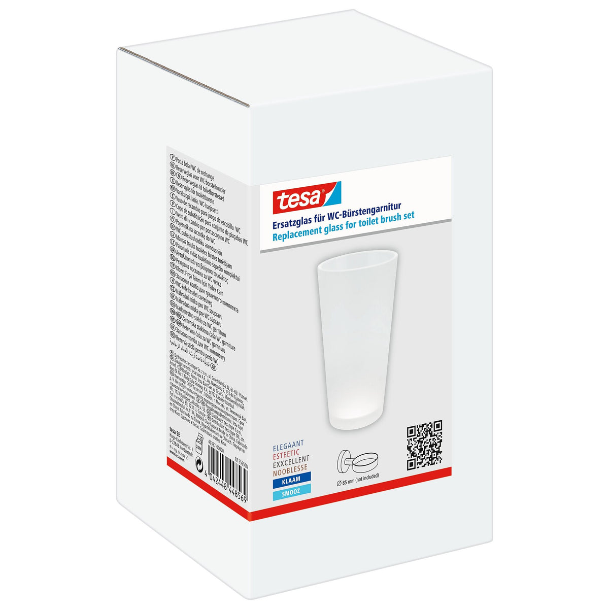 tesa Ersatzglas für Toilettenbürste Elegaant, Esteetic, Exxcellent, Nooblesse, Klaam und Smooz