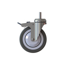 Ο τροχός TASKI Trolley - Standard από την Diversey Deutschland GmbH & Co. OHG είναι ένας περιστρεφόμενος τροχός 125 mm με φρένο, με σκούρο ελαστικό περίγραμμα και μεταλλικό πυρήνα, που αναπτύχθηκε για το TASKI Trolley. Η συσκευασία περιέχει 1 τροχό.