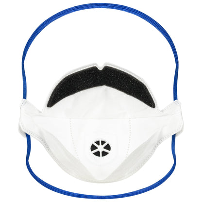 NITRAS SAFE AIR PRO, αναπνευστική μάσκα, λευκή, EN 149, κουτί 15 τεμαχίων κορυφαίας ποιότητας | Συσκευασία (15 τεμάχια)