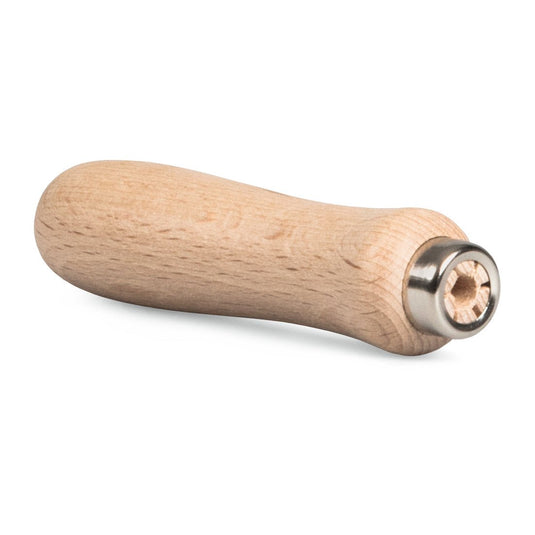 Η λαβή λίμας Nölle Profi Brush από την Nölle Profi Brush Bürsten- & Pinseltechnik e.K. διαθέτει μια λεία ξύλινη λαβή με ένα μεταλλικό κολάρο που επιτρέπει την εύκολη και άνετη τοποθέτηση σε εργαλεία ή λεπίδες για ακριβή εφαρμογή.