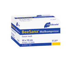 Κομπρέσα γάζας BeeSana®, χωρίς RöKo, αποστειρωμένη
