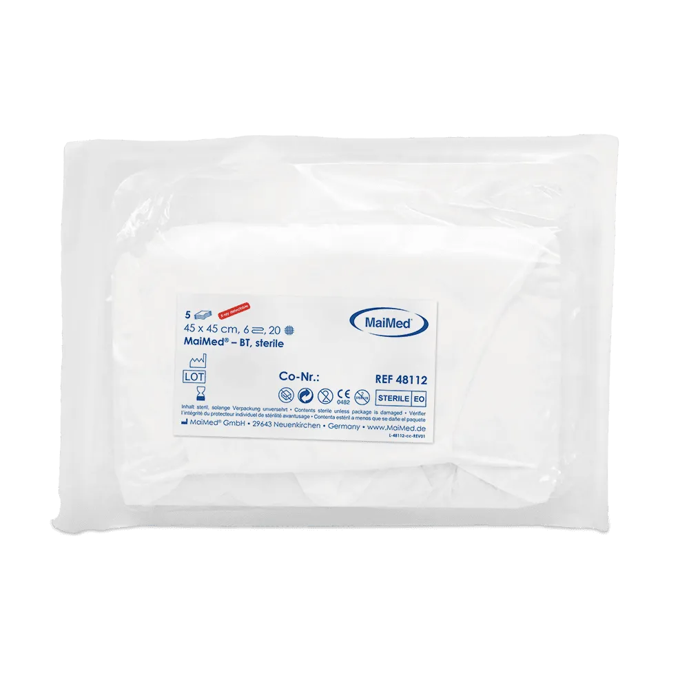 MaiMed-BT-αποστειρωμένο 45x45, Rökochip, διπλή συσκευασία