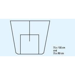 Πανί τουρμπάνι Hartmann Fdrape P 100x65 90x75 P22 | Συσκευασία (22 τεμάχια)