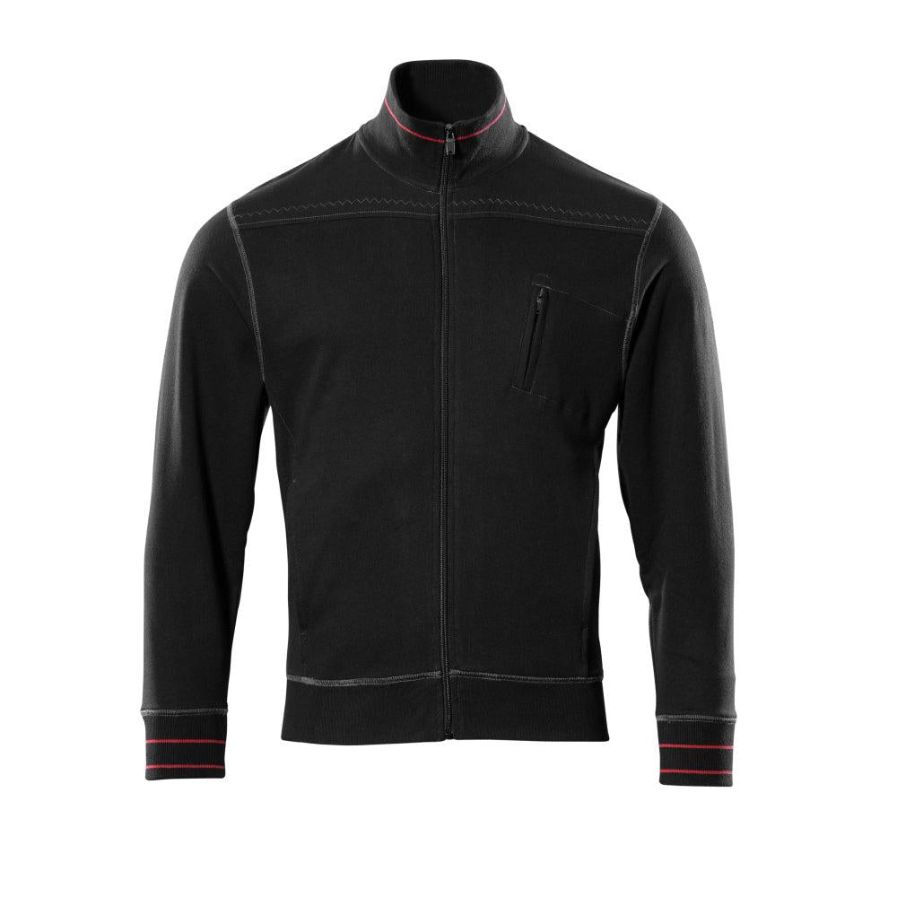 Φούτερ MASCOT® Chania με φερμουάρ, μαύρο