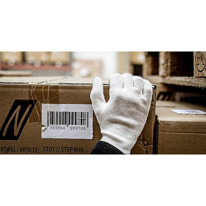 Βαμβακερά γάντια ζέρσεϊ NITRAS, ζέρσεϊ από φυσικό βαμβάκι | Συσκευασία (12 ζεύγη)