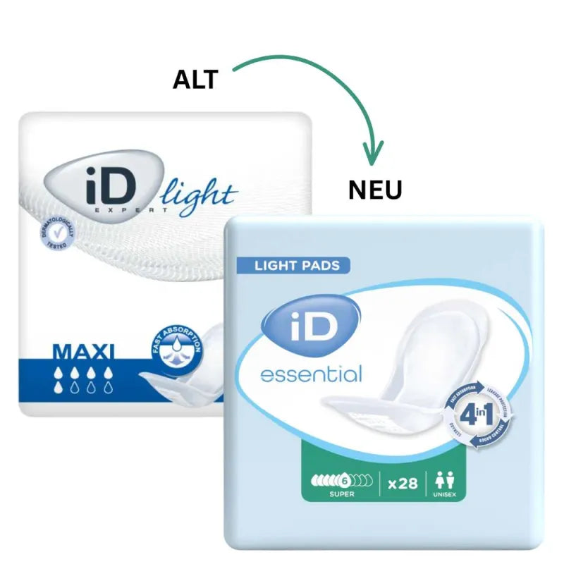 ID Essentail Light Pads super | Packung (28 Stück)