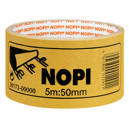 tesa NOPI Doppelseitige Klebebänder, weiß 5 m x 50 mm