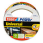 tesa extra Power Universal >60% Recycled Plastic Allzweck-Klebeband weiß, 10 m x 50 mm