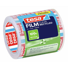 tesafilm CLEAR RECYCLED, 10 m x 15 mm, διαφανές, 3 ρολά