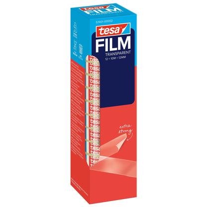 tesafilm TRANSPARENT 10 m x 12 mm