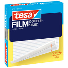 tesafilm DOUBLE-SIDED, διαφανές, 33 m x 19 mm