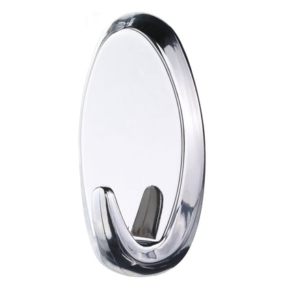 tesa Powerstrips Haken Large OVAL chrom