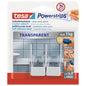 tesa Powerstrips Transparent Haken LARGE transparent