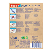 tesafilm Eco & Crystal Mini Dispenser, 10 m x 19 mm, farbig sortiert, für Rollen bis 19 m