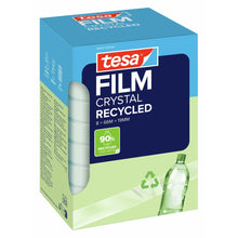 tesafilm CRYSTAL RECYCLED, 66 m x 19 mm, διαφανές