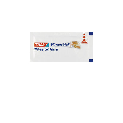 tesa Powerstrips Haken Waterproof S Metall Eckig, weiß