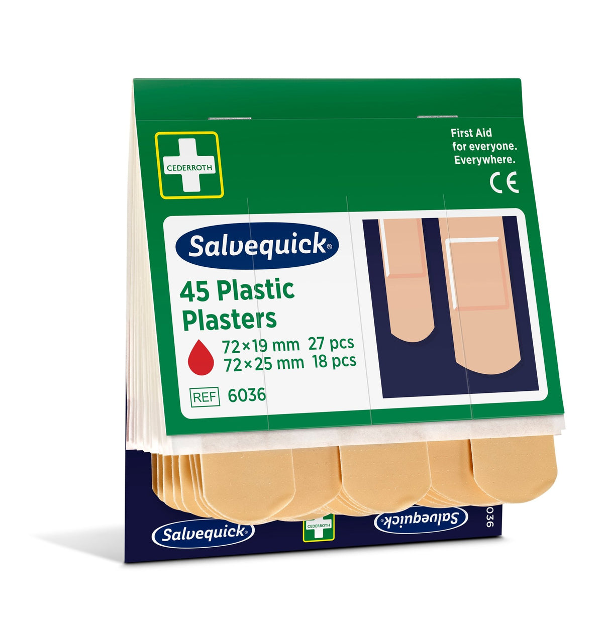 Πλαστικά επιθέματα, 45 τεμάχια/ανταλλακτικό | Συσκευασία (45 τεμάχια)