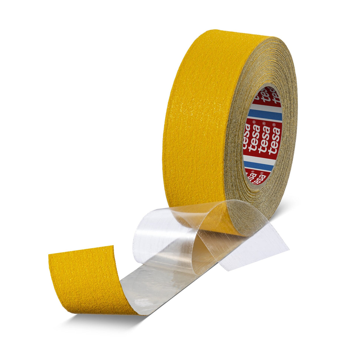 tesa 60955 Anti-Rutschband extrem flexibel, 18 m x 50 mm gelb