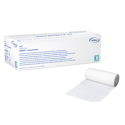 MaiMed-Universal stretch, χωρίς τσέλο Μόνιμα ελαστικός επίδεσμος, 10 τεμάχια/κουτί